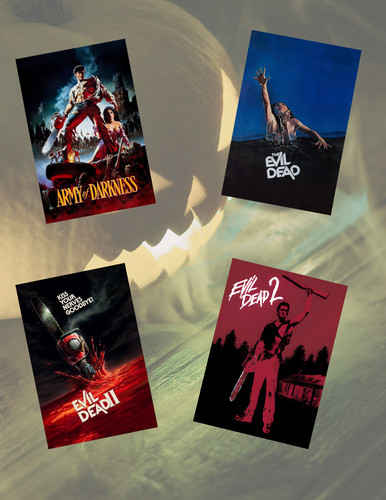 Evil dead horror movie poster - evil,